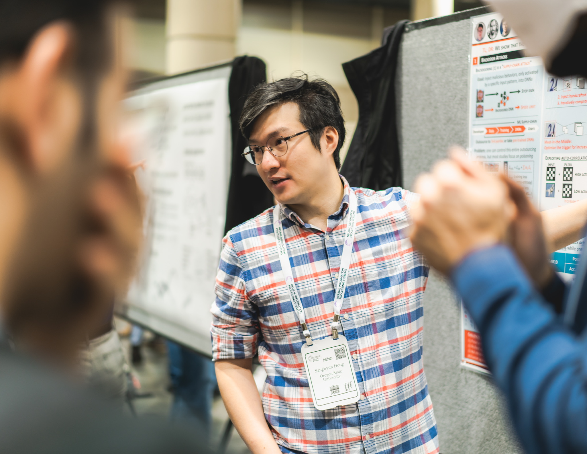 TRUE AI Lab, Dec 2022 — Sanghyun Presented NeurIPS Paper (Oral)
